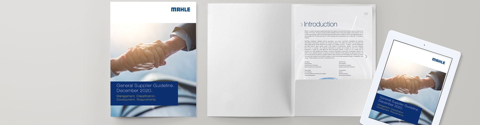 General guidelines and documents for suppliers